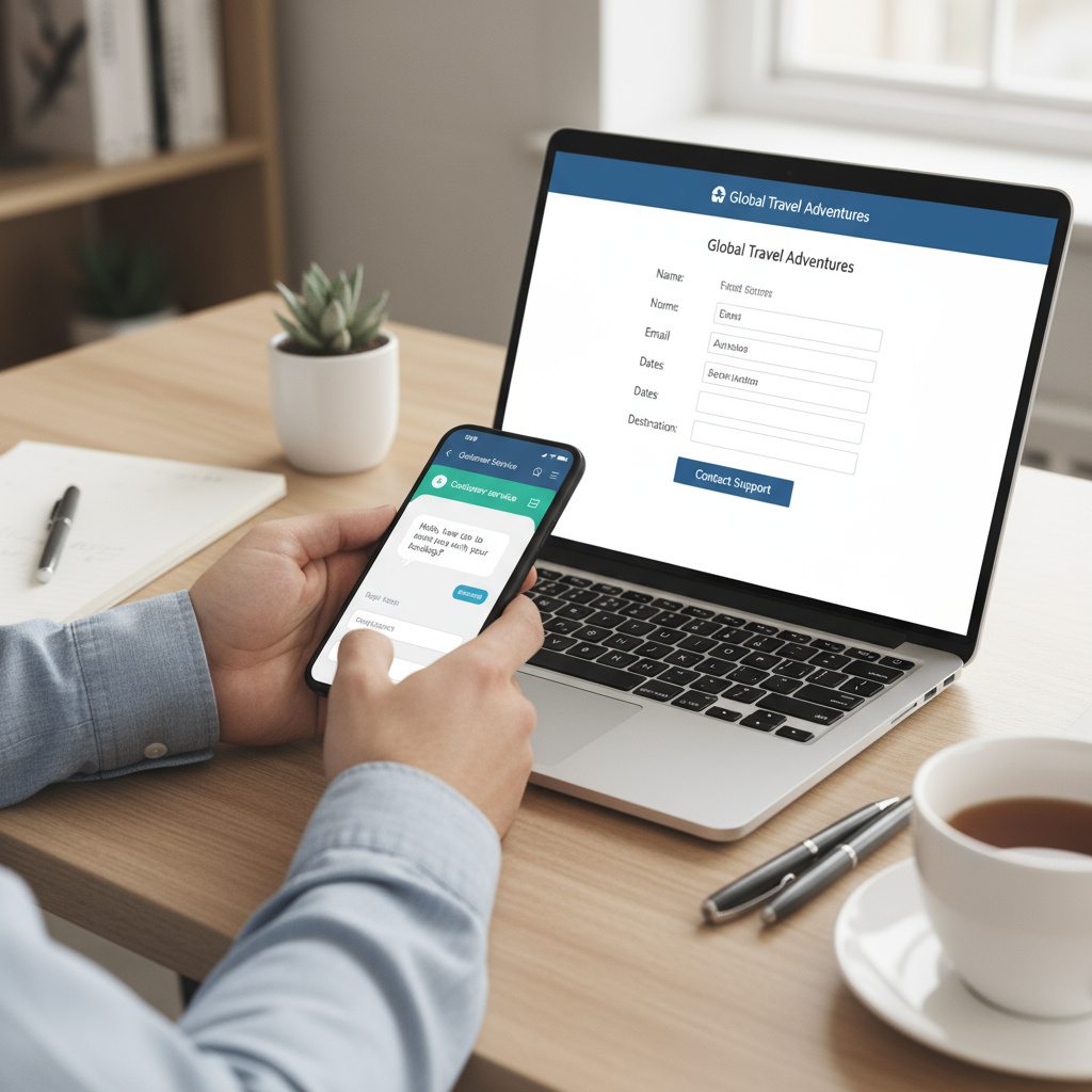 Kontakt & Termin – Online und per Telefon